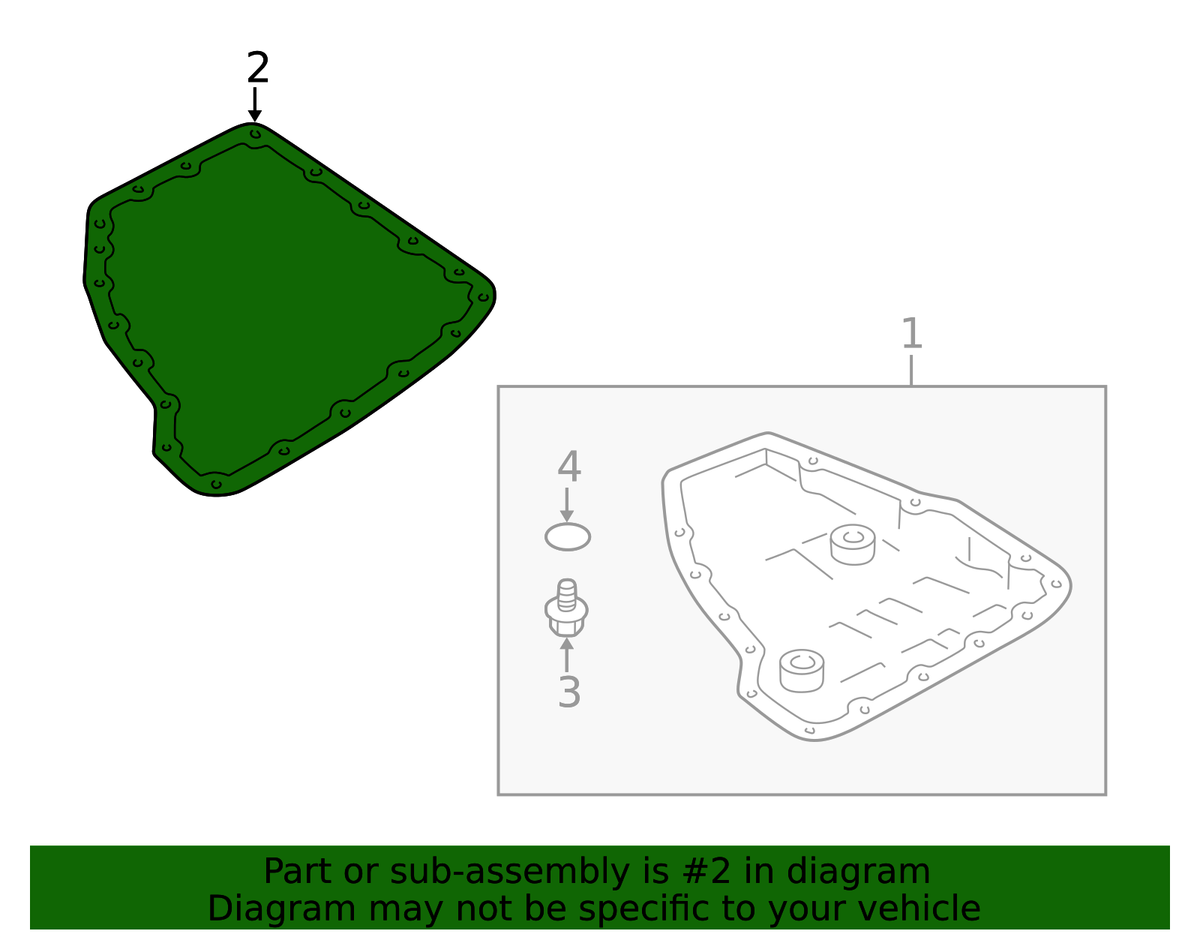Pan Gasket - Nissan (31397-80X01)