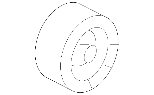 Nissan Genuine OEM Idler Pulley 11925-EY00A for 370Z