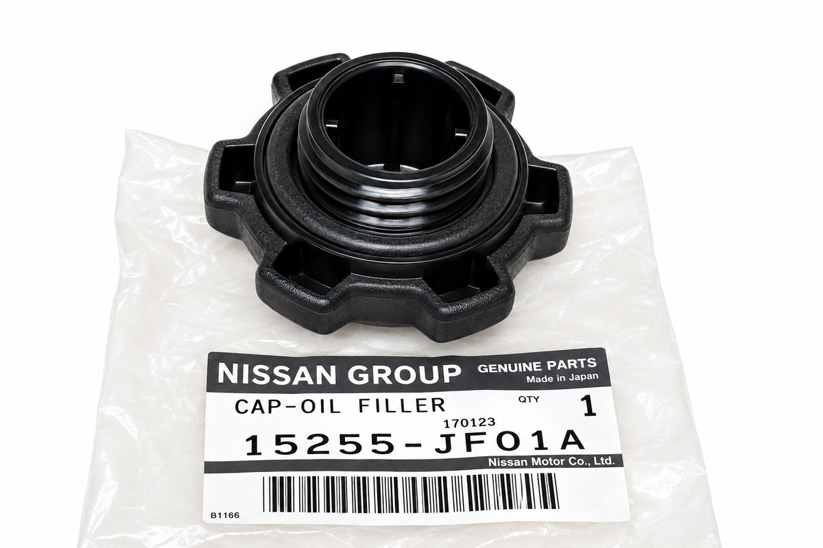 Nissan Genuine OEM Engine Oil Filler Cap 15255-JF01A for Nissan GT-R 3.8L V6