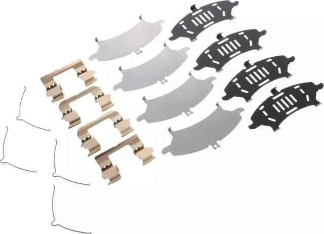 Nissan Genuine Disc Brake Anti-Rattle Clips with Shim D1080-ET01B for Nissan Maxima
