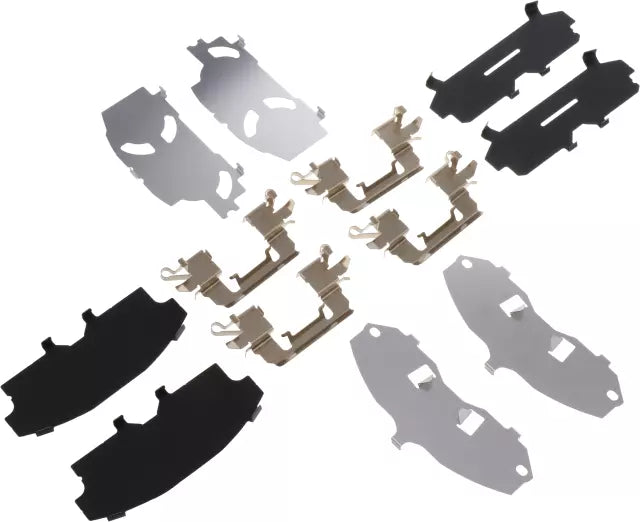 Genuine Nissan Front Disc Brake Anti-Rattle Clip & Hardware Kit D1080-3JA0A – Front Brake Pad Shim Set for Murano & Pathfinder