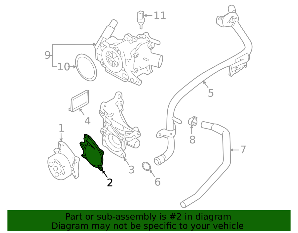 Gasket - Nissan (21014-5NA0A)