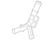 Engine Coolant Bypass Pipe - Nissan (14053-6SX0A)