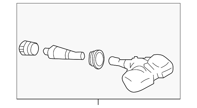 Tire Pressure Sensor Unit - Nissan (40700-3AN1B)