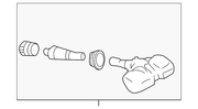 Tire Pressure Sensor Unit - Nissan (40700-3AN1B)