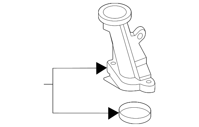 Nissan Genuine OEM Oil Filler Tube 15259-7JA0A for Armada 3.5L V6