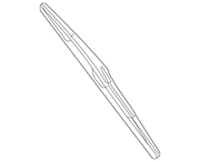 Nissan Value Advantage 18-Inch Rear Wiper B8893-CT18J 350Z Coupe