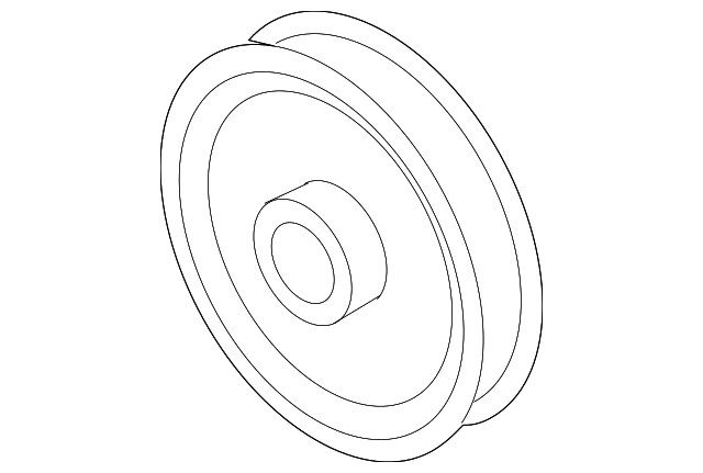 Nissan Genuine OEM Crankshaft Pulley (Pulley-Crankshaft) - 12303-1KA0B For Nissan