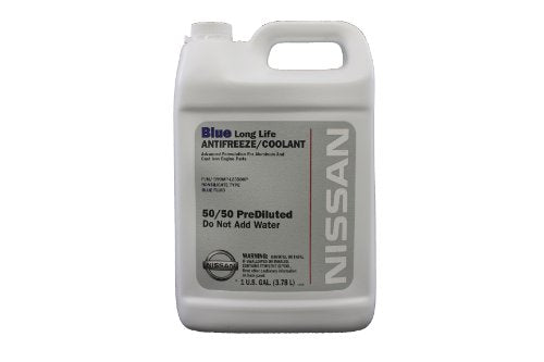 Genuine Nissan OEM Long Life Blue Engine Coolant / Antifreeze 999MP-L25500P – Factory Cooling System Fluid