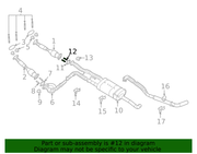 Connector Tube Bolt - Nissan (20606-D4200)