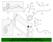Pressure Sensor - Nissan (92136-3NF0A)