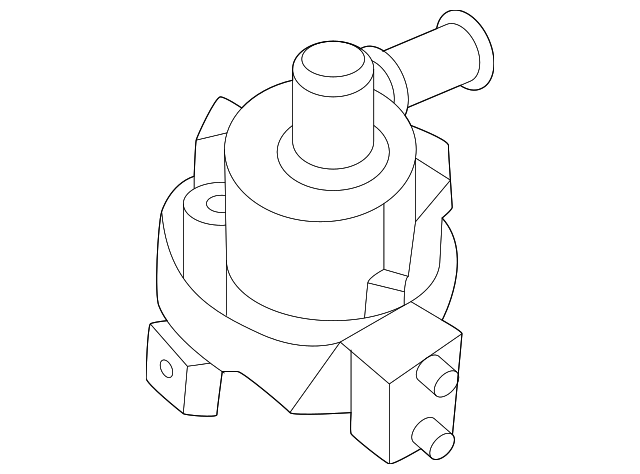 Genuine Nissan 144B0-00Q0A Engine Auxiliary Water Pump – Turbocharger Cooling Pump
