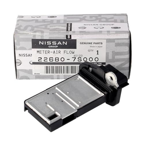 Genuine Nissan OEM Mass Air Flow Sensor MAF 22680-7S000 – Engine Air Meter Sensor