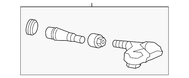 Nissan Genuine OEM TPMS Tire Pressure Sensor 40700-5UV0A