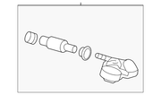 Nissan Genuine OEM TPMS Tire Pressure Sensor 40700-3JA0B