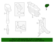 Nissan Genuine OEM Knock Sensor (Detonation Sensor) - 22060-5TA0A For Nissan Sentra & Kicks