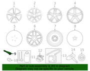 Valve Stem - Nissan (40311-60Y00)