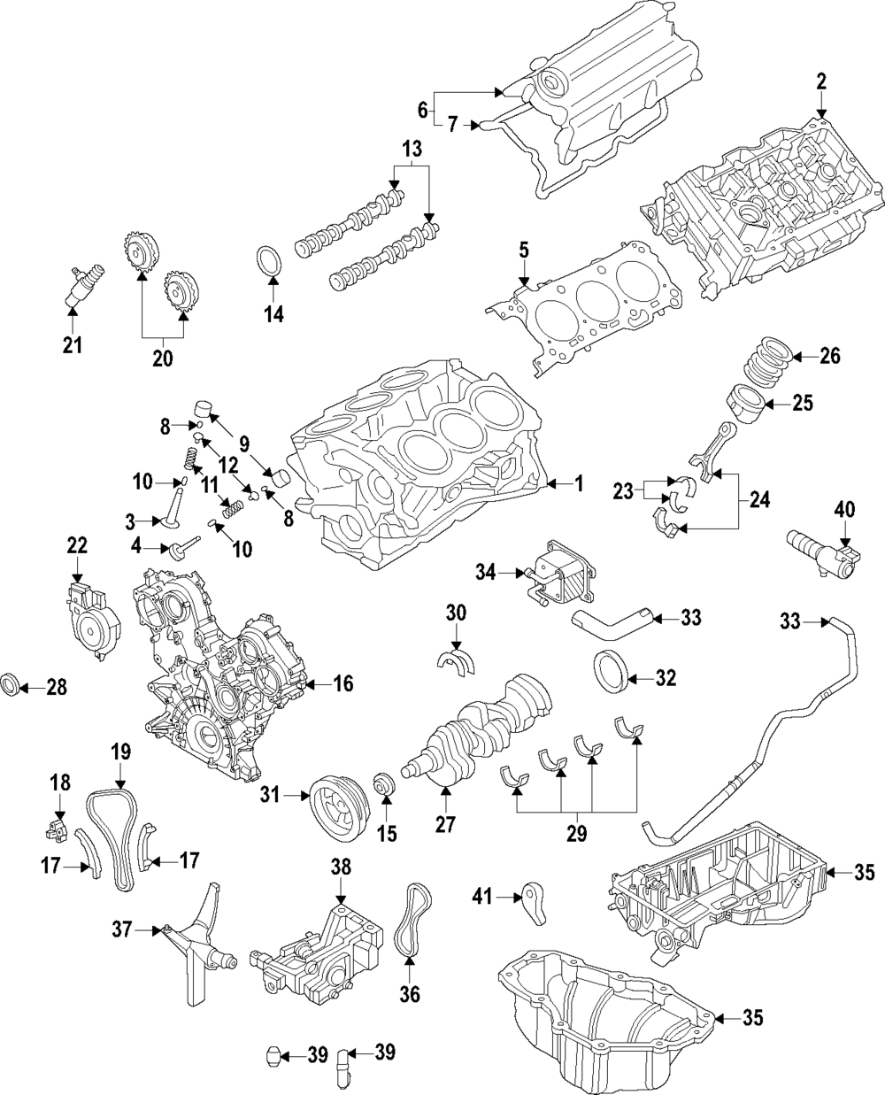 Head Gasket - Nissan (11044-7JA0A)