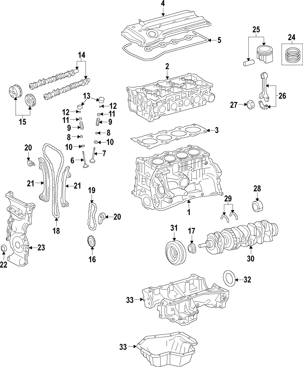Nissan Genuine OEM Crankshaft (Crankshaft Assembly) - 12201-ED81A For Nissan Versa & Cube