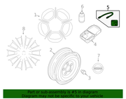 Tire Repair Kit - Nissan (99792-1NM0D)