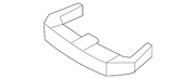 Nissan Genuine OEM Puller-Fuse - Part # 24321-3UB0A Fuse Box Removal Tool