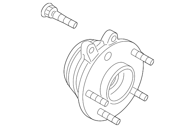 Nissan Value Advantage™ Front LH Wheel Hub D0203-JP11JNW Murano