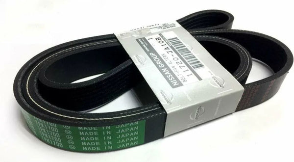 Genuine Nissan OEM Serpentine / Fan & Alternator Belt 11720-JA10B – 3.5L V6 Factory Drive Belt