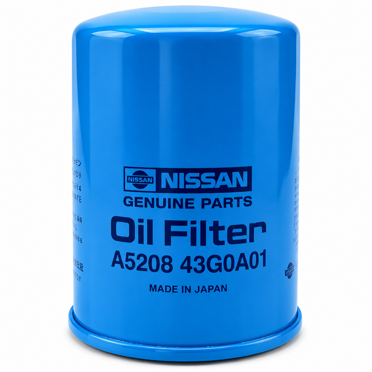 Genuine Nissan Engine Oil Filter A5208-43G0A01 – OEM Replacement Spin-On Oil Filter for 1984–1986 Nissan 720 SD25 Diesel - Swift Autoparts