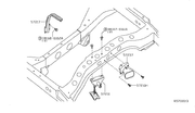 Spare Tire Hoist - Nissan (57237-7S000) - Swift Autoparts