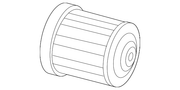 Tire Pressure Monitoring System (TPMS) Valve Stem Cap - Nissan (40703-5ZH0A)