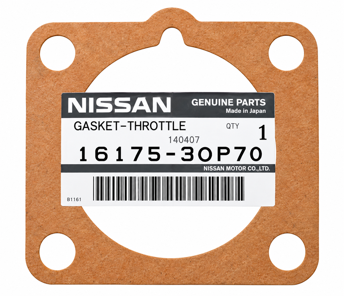 Fuel Injection Throttle Body Mounting Gasket - Nissan (16175-30P70)