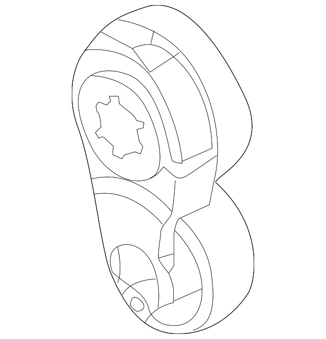 Nissan Genuine OEM Belt Tensioner 11955-6SY0A for Murano