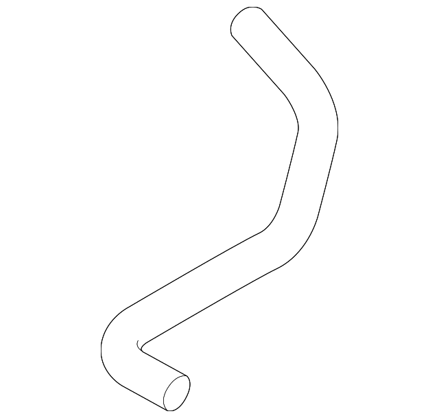 Automatic Transmission Oil Cooler Hose - Nissan (21633-1LA0A)