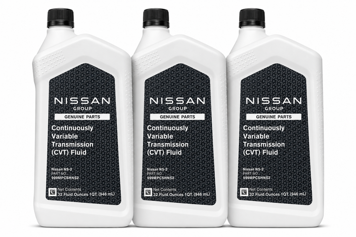 Genuine Nissan OEM NS-2 CVT Transmission Fluid – 1 Quart Bottles – 3 Pack Value Bundle – 999MP-CSHNS2