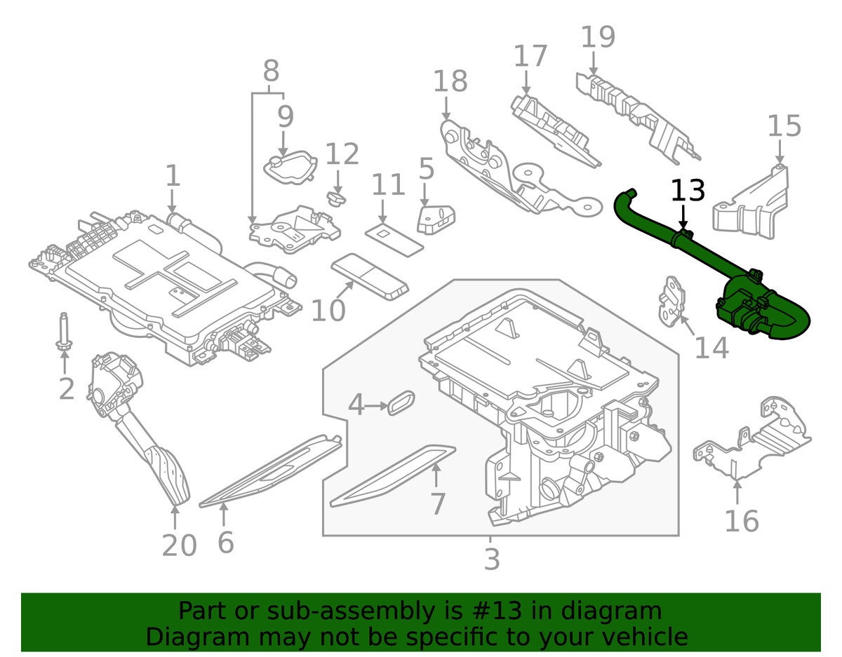Cable Assembly - Nissan (297A8-5MP0A)