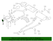 Catalytic Converter Gasket - Nissan (14445-5CB0A)