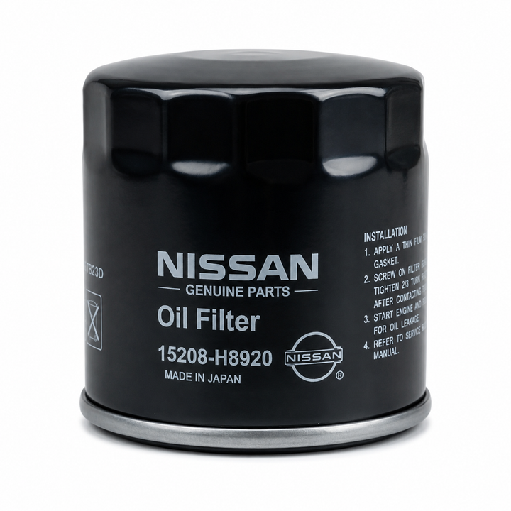 Genuine Nissan Engine Oil Filter 15208-H8920 – OEM Replacement Spin-On Oil Filter