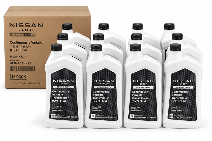 Genuine Nissan OEM NS-2 CVT Transmission Fluid – 12 Quart Super Box – 999MP-CSHNS2