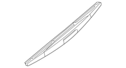 Nissan Value Advantage Rear Wiper Blade B8793-RB12J Armada Xterra