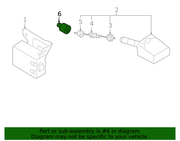 Tire Pressure Monitoring System (TPMS) Sensor Nut - Nissan (40780-JA02A)