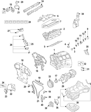 Engine Timing Cover Gasket - Nissan (13042-3HD0A)