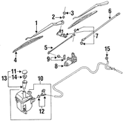Nissan Value Advantage 20-Inch Wiper B8893-CT20J 350Z Altima 240SX