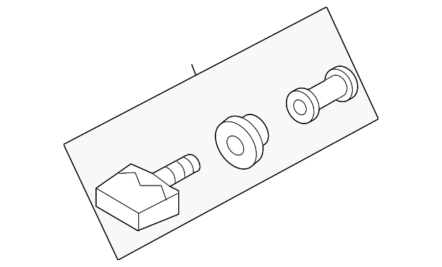 Tire Pressure Sensor Kit - Nissan (40770-3AN0D)