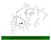 Nissan Genuine OEM Ambient Air Temperature Sensor 27722-9FD0A