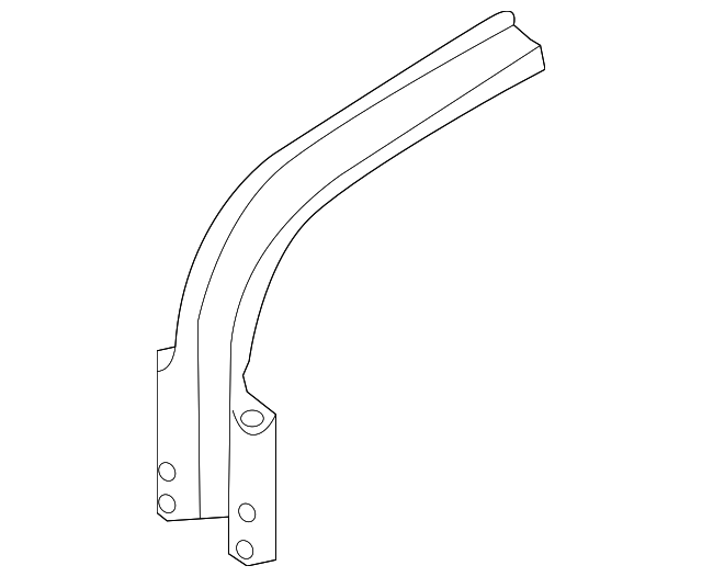 Spare Tire Bracket - Nissan (57223-1LA0A)
