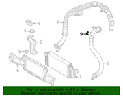 Nissan Genuine OEM Turbo Boost Pressure Sensor 22365-5NA1A