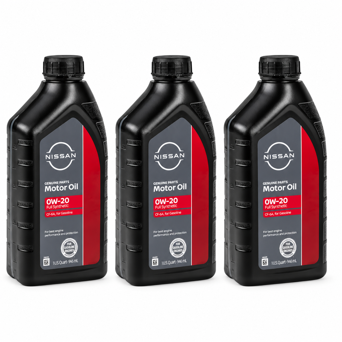 Nissan Genuine OEM 0W-20 Synthetic Oil 3 Qt Altima Rogue Sentra