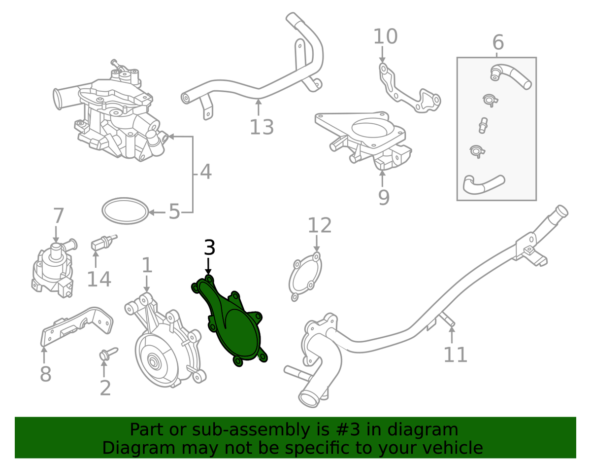 Gasket - Nissan (21014-7JA0A)