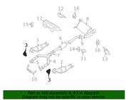 Catalytic Converter Gasket - Nissan (20813-AL50A)