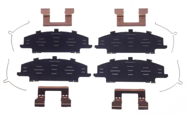 Genuine Nissan Front Disc Brake Pad Hardware Kit D1080-EZ60A – Anti-Rattle Clip & Shim Set for Nissan Armada AWD